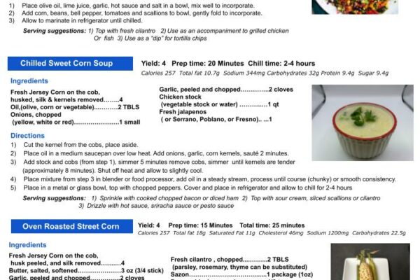 Recipe Of The Month – August 2023